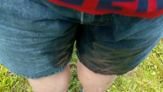 Peeing My Jean Shorts Three Times in One Day