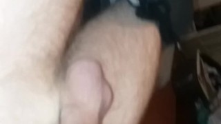 A big dick mature male moaning loud and talking dirty.