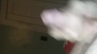 4k Big dick cum waterfall with romantic mature male