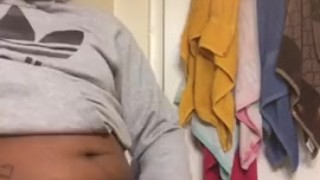 Stroking my dick...it was a lonely night