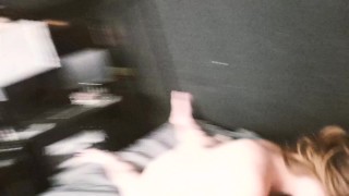 BOUNCE HER FAT ASS AND CUM INSIDE - HarperTheFox