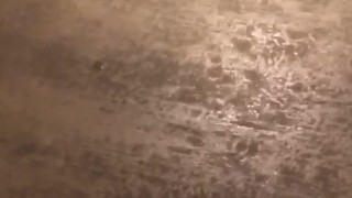 Squirting all over the floor