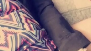 playing with her pussy like a good girl