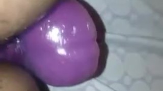Dildo In my ass, fingers in my pussy