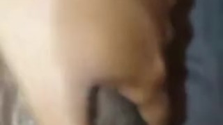 Dildo In my ass, fingers in my pussy