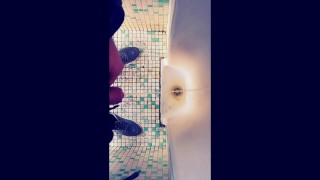 4k " Dudes in tracksuit accidentally long pissing a Public ".