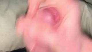 Big Cock covered in lube