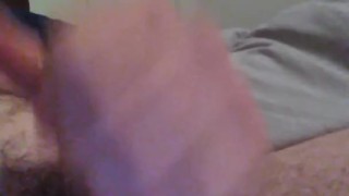 Jacking off on camera for the first time