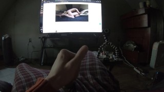 COLLEGE CUM WATCHING MY ONLYFANS.com/Flint-Wolf