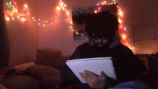 I sit an sketch something