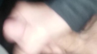 4k Late night piss turns into big dick cumming.