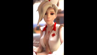 Mercy Selfie Titfuck Overwatch