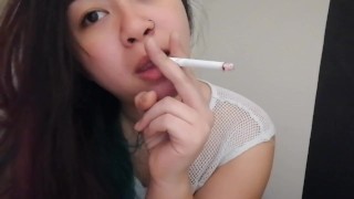 MissDeeNicotine | Cigarette Smoking Fetish Compilation 1