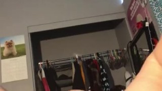 Chunky girls first time filming herself