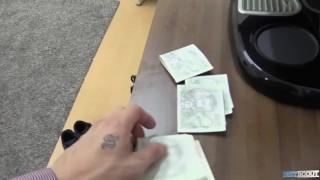  DIRTY SCOUT 170 - Tattooed Hunk Agrees To Get His Tight Ass Fucked For Some Cash