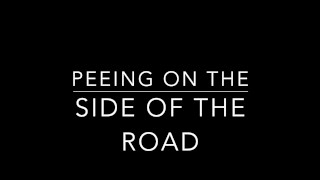 PEEING IN PUBLIC (WEARING A TAMPON!)