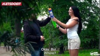 LETSDOEIT - German Cam Girl Jolee Love Seduces And Fucks Random Amateur