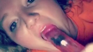 Solo action - SOAKING the bed