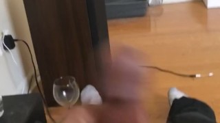 Busting a nut 