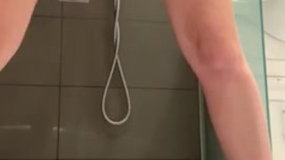 Shower play and piss in white panties runnerbean87