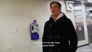  CZECH HUNTER 399 - Dude Roams The Metro & Finds Hot Blonde Hunk To Pound