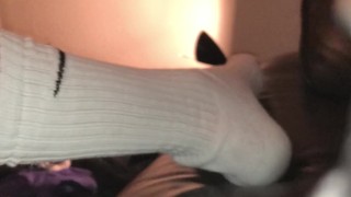 Jerking Off while Watching PORN