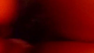 Pussy footing around- foot fetish masturbating girl