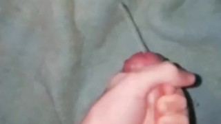 Cum shot (not my biggest load)