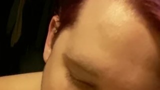 Pixie Slut Deepthroats Toy