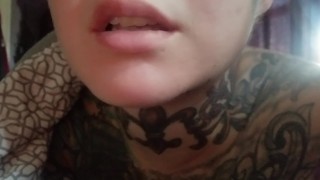 Let me lick your clit like this