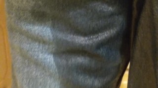 Jeans Pee Close Up