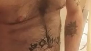 Getting dirty in the shower
