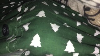 Throbbing Hands Free Orgasm in My Boxers! Cum Soaks Through, Pulsing Cock!