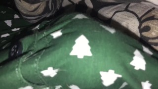 Throbbing Hands Free Orgasm in My Boxers! Cum Soaks Through, Pulsing Cock!