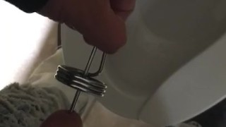 Sounding plug pulled out
