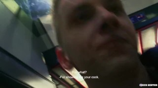  CZECH HUNTER 400 - Hot Twink Gets Picked Up From The Underground & Gets Mouthful Of Cock