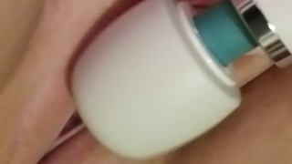 Wife lends a hand