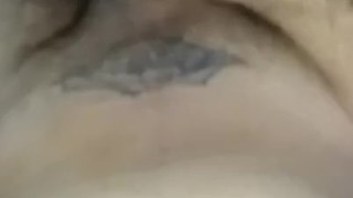 Big pierced cock with huge load in slo-mo