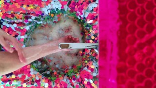 Hands fetish: Washing my hands and listening to 70's porn soundtrack