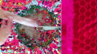 Hands fetish: Washing my hands and listening to 70's porn soundtrack