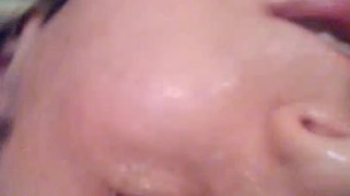  slut fuck mouth hard and rough. Extreme Deepthroath