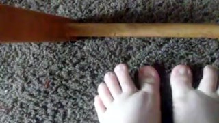 Wiggling toes