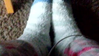 Fuzzy socks