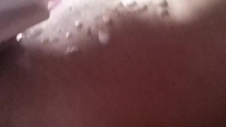 Amazing handjob with fleshlight and huge cumshot!