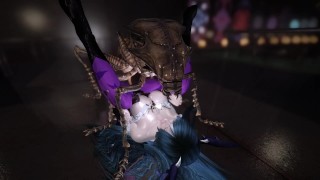 SKYRIM Ash Hopper and succubus porn