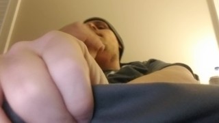 Jacking my cock/ messy ending