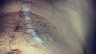 HUGE load of Cum in slow motion