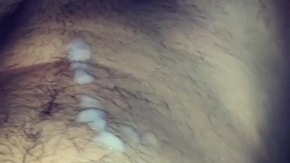 HUGE load of Cum in slow motion