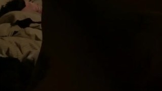 Boy oils body and plays with big piercied tattooed cock