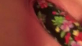 Girl makes herself squirt with vibrator pt 2